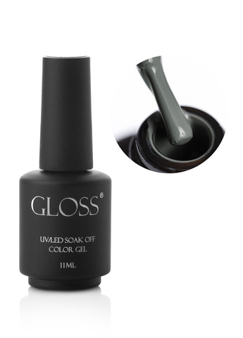 Гель-лак GLOSS 314 (приглушенный оливковый), 11 мл Gloss Company темний (269462447)