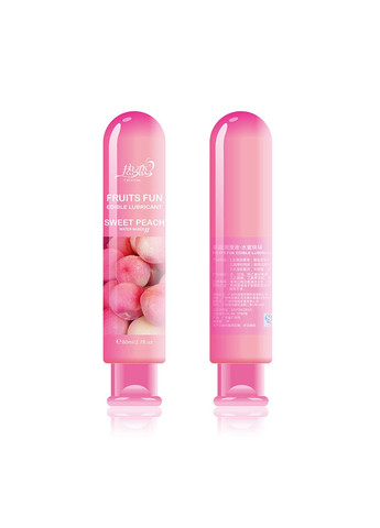 Їстівний лубрикант Fall in love Персик на водній основі Langsha (258265389)