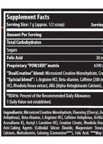Pow3rd! 7 g /1 servings/ Apple Scitec Nutrition (256725991)