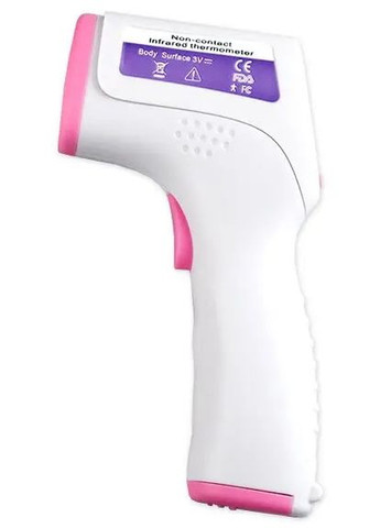Безконтактний інфрачервоний цифровий термометр GuoPhone - JLT-C05 Рожевий No Brand (276973257)