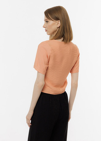 Жіноча сорочка з коротким рукавом колір персиковий ЦБ-00219063 Tuba export (259464974)