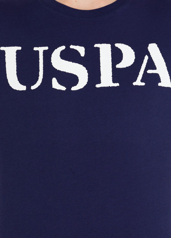 Темно-синя футболка U.S. Polo Assn.