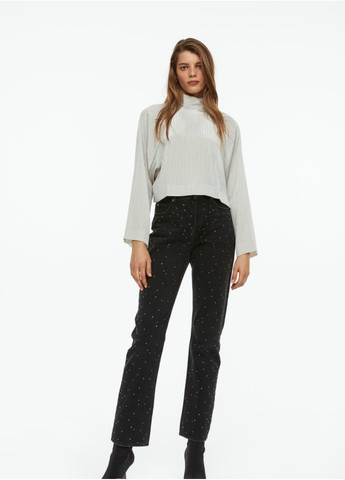 Серая коктейльный рубашка H&M