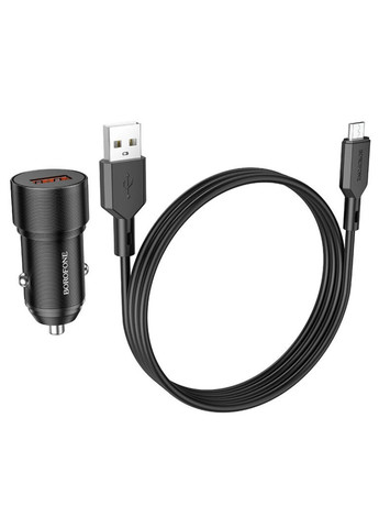 АЗУ BZ19A QC3.0 + Micro-USB Borofone (261028438)