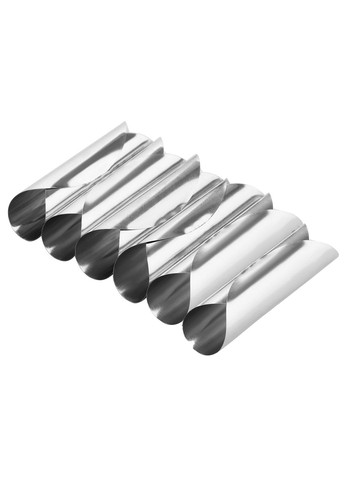 Набір формочок для металевих трубочок «Каннолі» Ø35х120 мм (6 трубочок) Kitchette (276839759)