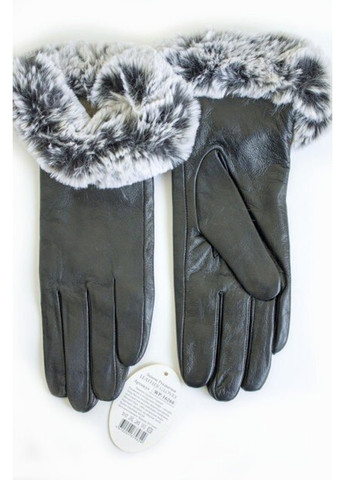 Женские кожаные перчатки Shust черные M Shust Gloves (266143011)
