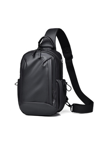 Текстильна сумка слінг чорного кольору ATN02-S039A Confident (277963039)