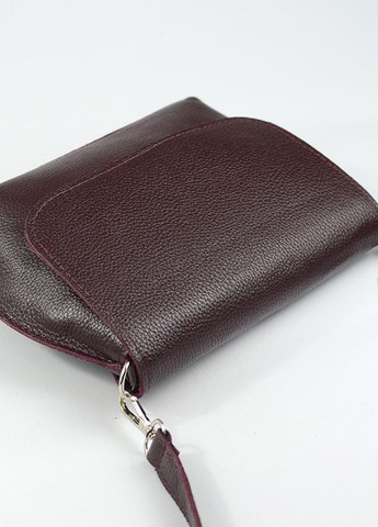Бордовая женская маленькая сумка из натуральной кожи, молодежная кожаная мини сумочка клатч на плечо Serebro (266701170)