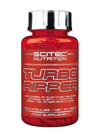 Turbo Ripper 100 Caps Scitec Nutrition (257252761)
