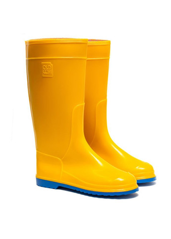 Гумові чоботи VIVID жовті з синьою підошвою Oldcom cflv (260339096)