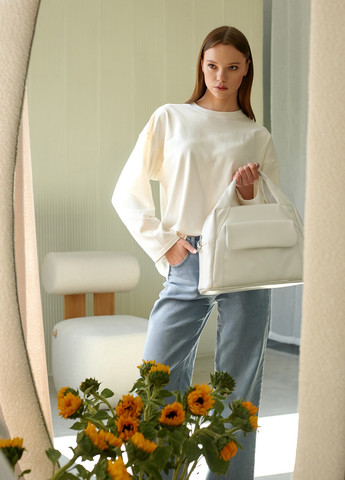 Жіноча спортивна сумка Vogue BKS біла Sambag (259945425)