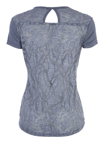 1710441-591 XS Футболка женская Peak to Point™ Novelty SS Shirt тёмно-синий р.XS Columbia - (259114142)