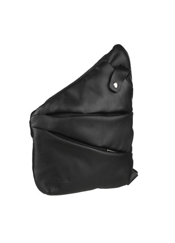 Шкіряна чоловіча сумка-слінг через плече GAc-6402-3md чорна TARWA (263776592)