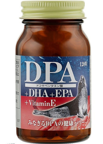 DPA+DHA+EPA 360 mg 120 Caps Orihiro (258555350)