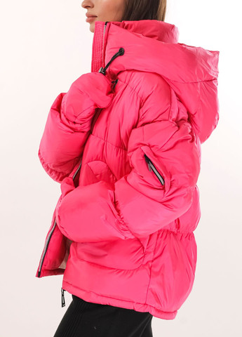 Малиновая куртка c перчатками малиновая Snow Owl