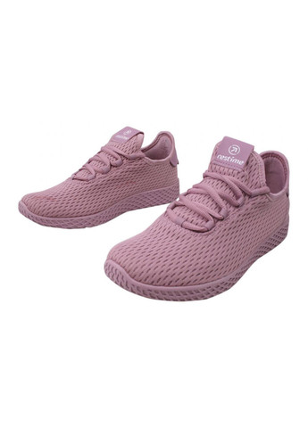 Розовые кроссовки женские текстиль, цвет розовый Restime 105-20LK