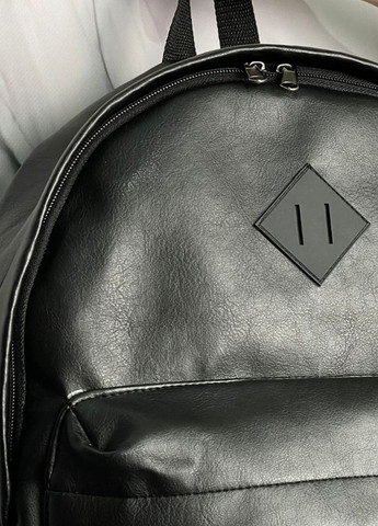 чорний. Ніжна екошкіра. Рюкзак вмісткий. Рюкзак ASOS No Brand Рюкзак з екошкіри (262292323)