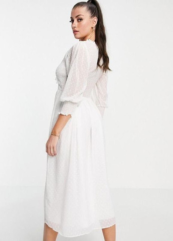Білий сукня міді Asos