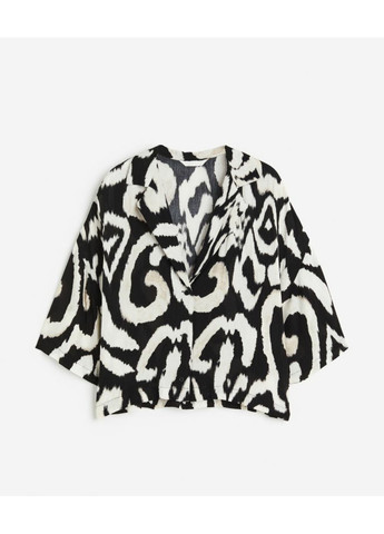 Черная повседневный рубашка H&M