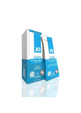 Набор лубрикантов Foil Display Box – JO H2O Lubricant – Original – 12 x 10ml System JO (277236102)