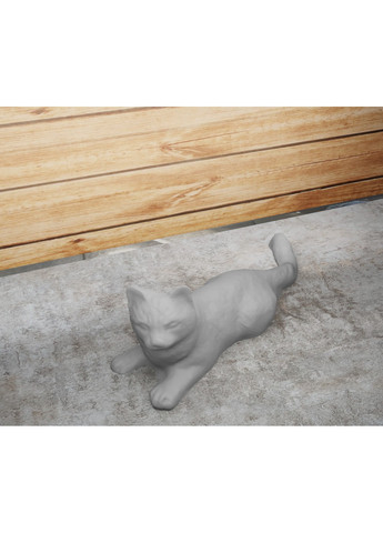 Статуетка лежача кішка з довгим хаостом ЗаСвіт (261555459)