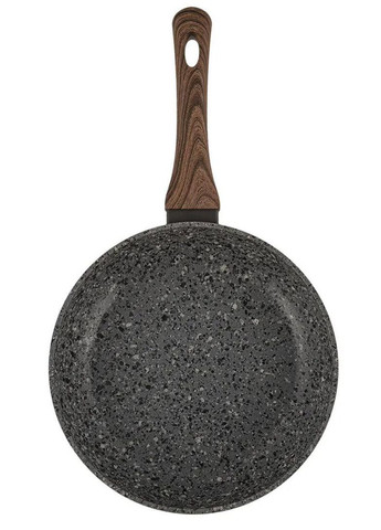 Сковорідка 28 см Granite гранітний сірий алюміній арт. AU-204-28 Aureti (260618308)