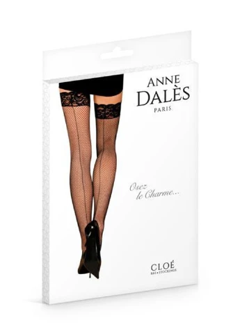 Чулки CLOE T4 Black Anne De Ales (257300539)