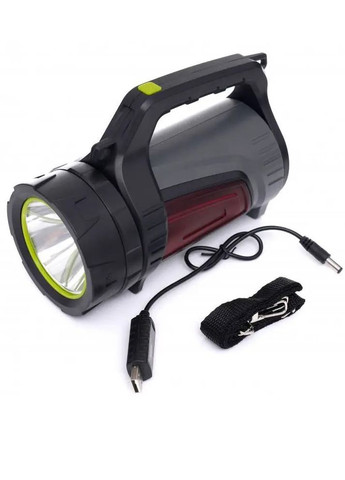 Ліхтар Павербанк Прожектор ручний туристичний кемпінговий JS-881A, 4000mAh, 1200 Лм, лампа світильник на акумуляторі Villini (275995204)