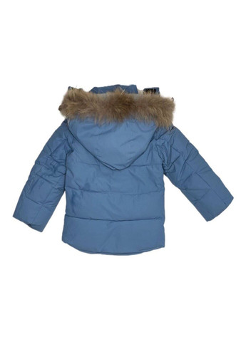 Світло-блакитна куртка для хлопчика Модняшки