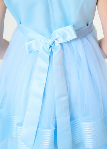 Блакитна блакитна ошатна сукня з двома ярусами фатину Yumster (260391050)