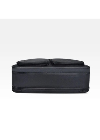 Конференц сумка портфель с ручками плечевым ремнем для документов ноутбука нейлон 40х30х12 см (474943-Prob) Черная Unbranded (260449647)