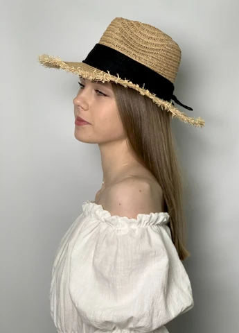 Капелюх солом'яний Федора сонік Look by Dias (258593877)