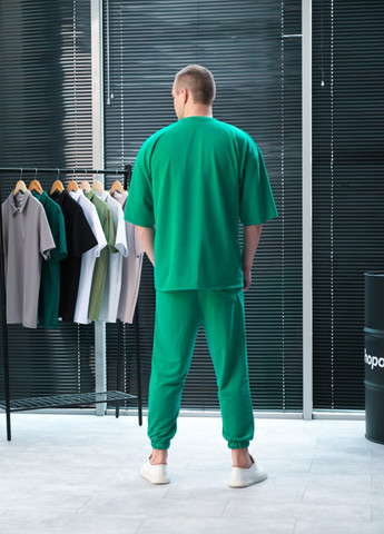 Зелений костюм oversize ShopnGo