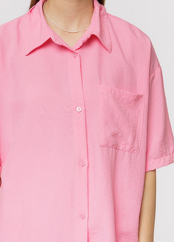 Жіноча сорочка регуляр колір рожевий ЦБ-00219054 Maestro (259464515)