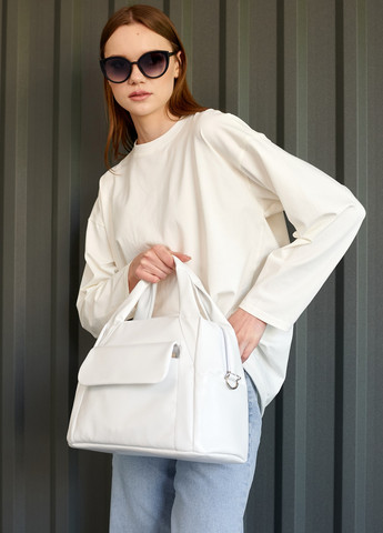 Женская спортивная сумка Vogue BKS белая Sambag (259945425)