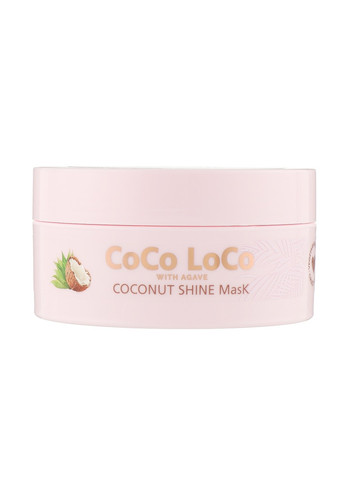 Маска для сияния с кокосовым маслом Coco Loco Coconut Shine Mask 200 мл Lee Stafford (269237728)