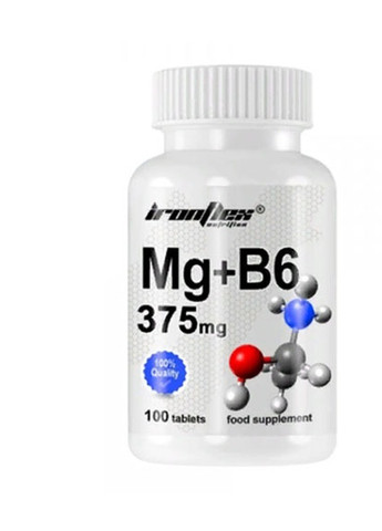 Mg And B6 100 Tabs Ironflex (257517059)