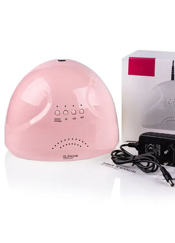 Лампа для маникюра LED+UV Lamp One Pastel Pink, 48 Вт Sun (256733653)