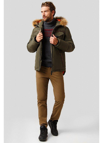 Зеленая зимняя зимняя куртка w18-22040-905 Finn Flare
