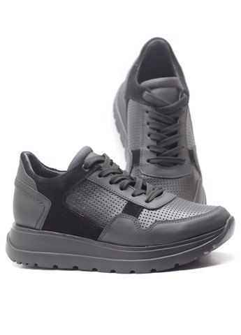 Кроссовки женские Zlett 3837 чёрные всесезоны (275994595)