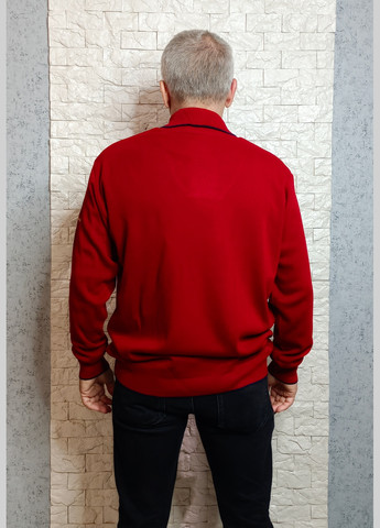 Красный зимний свитер джемпер No Brand