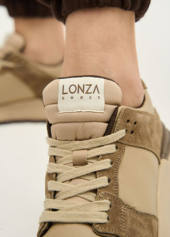 Бежевые демисезонные кроссовки 179808 Lonza