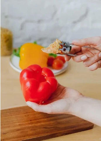 Нож для чистки удаления сердцевины болгарского перца 16 см Kitchen Master (264200651)