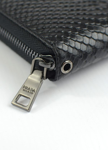 Клатч мужской из натуральной кожи под рептилию, классический кожаный клатч кошелек на молнии No Brand (266623574)