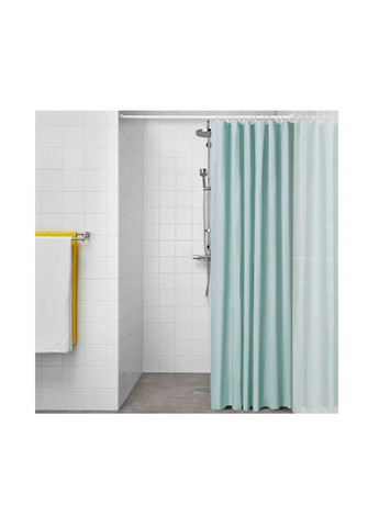 Шторка для ванной и душа, 180x200 см IKEA luddhagtorn (260006378)