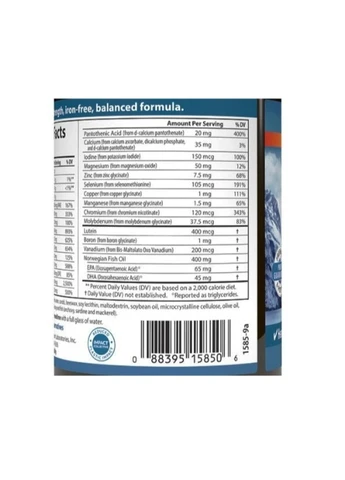 Multi + Omega 3 60 Soft Gels Carlson Labs (258646296)