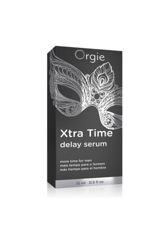 Сироватка-пролонгатор "X-TRA TIME" Delay Serum, 15 мл Orgie (259684397)