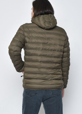Оливкова (хакі) демісезонна куртка чоловiча демicезонна кольору хакi Let's Shop