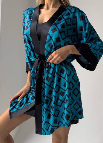 Халат та сорочка з поясом Domino жіночий халат та нічна сорочка (276975665)