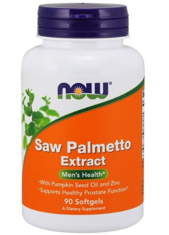 Saw Palmetto Extract 80 mg 90 Softgels Now Foods (256721690)